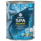 Краска акриловая Eskaro Akzent SPA полуглянец белый 0.9л (42039)