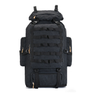 Рюкзак тактичний туристичний розсувний XS-F22 100л чорний - зображення 1