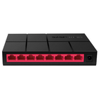 Комутатор Mercusys MS108G 8хGE /10/100/1000MBit/s пластиковий корпус Black