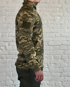 Военно-тактический Убакс на флисе с рукавами рип-стоп (без подкладки) Пиксель XXXL - изображение 3