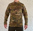 Військово-тактичний костюм пуловер + штани для ЗСУ, НГУ на флісі осінній Мультикам XXXL - зображення 10