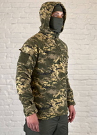 Убакс тактически-военный на флисе с капюшоном Пиксель L - изображение 7