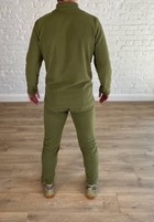 Тактический костюм пуловер + штаны осеннее Олива L - изображение 3