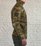 Армійський убакс флісовий з рукавами ріп-стоп (без підкладки) для ЗСУ Мультикам XXXL - зображення 3