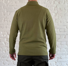 Военный пуловер на флисе Олива XL - изображение 3
