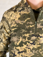Убакс военный на флисе с рукавами рип-стоп и флисовой подкладкой для ВСУ Пиксель L - изображение 6
