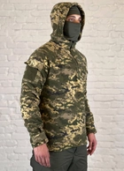 Убакс тактически-военный на флисе с капюшоном Пиксель XXXL - изображение 1