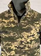 Тактический армейский убакс на флисе со вставками рип-стоп Пиксель XXL - изображение 5