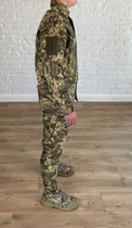 Военная форма осенняя на флисе рип-стоп китель с брюками Пиксель XL - изображение 3