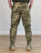 Армейские штаны рип-стоп с флисовой подкладкой Пиксель L - изображение 3