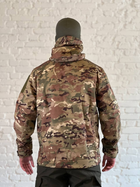 Військово-тактичний костюм SoftShell осінній для НГУ, ЗСУ мультикам XL - зображення 8