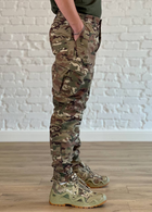 Армійські штани флісові SoftShell Мультикам S - зображення 3