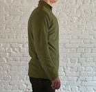 Военный пуловер на флисе Олива S - изображение 2