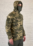 Убакс тактически-военный на флисе с капюшоном Пиксель S - изображение 7
