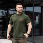 Мужская тактическая футболка поло хаки армейская M (68818894) - изображение 1