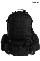 Рюкзак з розвантаженням 36л 2в1 Mil-Tec "Defence Pack Assembly" Black 14045002 - изображение 4