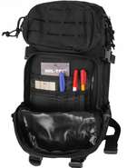 Тактичний рюкзак 36л, чорний Mil-Tec Assault Laser Cut Large Black 14002702 - изображение 5