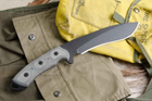 Ніж Tops Knives TOPS Knives Dart Fixed Blade Knife 5160 Steel Black 17,8 cm (DART-002) - изображение 12
