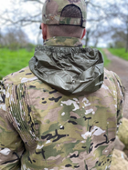 Військова форма мультикам демісезонна тактична multicam з наколінниками військова форма з курткою мультикам 52 - зображення 7