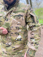Військова форма мультикам демісезонна тактична multicam з наколінниками військова форма з курткою мультикам 52 - зображення 10
