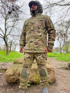 Военная форма мультикам демисезонная тактическая multicam с наколенниками военная форма с курткой мультикам 50 - изображение 12