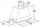 Okap kuchenny Cata GL 45 X (8422248077842) - obraz 2