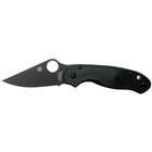 Ніж Spyderco Para 3 Black Blade FRN (C223PBBK)