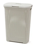 Корзина для белья Natural Style Curver 40L кремовый
