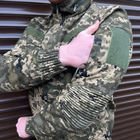 Уставный мужской Китель со скрытым капюшоном / Полевая форма рип-стоп пиксель размер XL - изображение 7