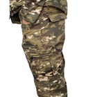 Чоловічий демісезонний Костюм Куртка + Штани / Польова форма Softshell на флісі мультикам розмір 2XL - зображення 5