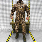Мужской демисезонный Костюм Куртка + Брюки / Маскирующая форма Softshell камуфляж размер 3XL - изображение 1