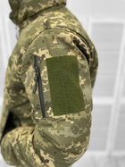 Мужской зимний Бушлат-бомбер грета с меховой подкладкой / Куртка с капюшоном пиксель размер 2XL - изображение 3