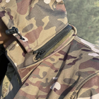 Чоловіча водонепроникна Куртка Softshell з Капюшоном та Липучками під шеврони мультикам розмір 4XL - зображення 3