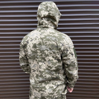 Чоловіча польова Куртка із кишенями та липучками під шеврони ріп-стоп піксель розмір 2XL - зображення 7