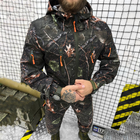 Крепкий мужской Костюм Dark Forest Куртка+Брюки/Полевая Форма саржа камуфляж размер XL - изображение 3