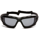 Защитные очки Pyramex i-Force XL с Термопакетом и Anti-Fog покрытием серые - изображение 2