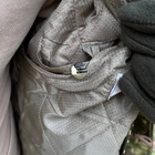 Чоловічий зимовий Бушлат Ripstop з хутряним коміром та капюшоном / Щільна утеплена Куртка мультикам розмір L - изображение 8
