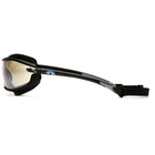 Защитные очки Pyramex XS3 PLUS с уплотнителем и Anti-Fog покрытием зеркальные серые - изображение 3