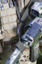 Тактичний 3-точковий збройовий ремінь FRAG з карабіном OLIVA С - зображення 8