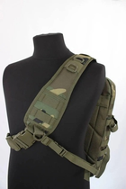 Рюкзак тактический штурмовой однолямочный Mil-tec 29 л вудленд(14059220) - изображение 4