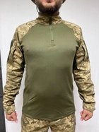 Тактическая рубашка убакс ubacs мужская боевая военная для ЗСУ размер L цвет пиксель - изображение 6