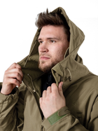 Демісезонна тактична куртка Eagle Soft Shell JA-23 на флісі Green Olive S - зображення 6