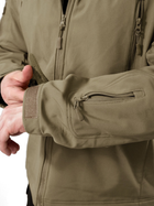 Демісезонна тактична куртка Eagle Soft Shell JA-23 на флісі Green Olive S - зображення 8