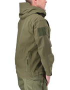 Тактическая летняя куртка (парка, ветровка) с капюшоном Warrior Wear JA-24 Olive Green XL - изображение 8