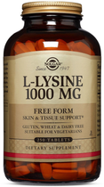 Suplement diety Solgar L-Lysine 1000mg 250 kapsułek (33984017023)