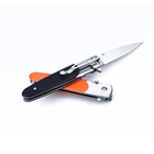 Нож складной карманный Ganzo G743-2-BK (Frame lock, 87/200 мм) - изображение 5