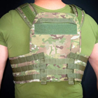 Плитоноска-жилет тактическая военная кордура Kirasa KI104 камуфляж - изображение 6