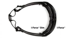 Баллистические очки с ремешком Pyramex I-FORCE SLIM Gray (2АИФО-20) - изображение 6