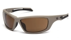 Спортивные, стрелковые очки Venture Gear Tactical HOWITZER Bronze (3ХОВИ-50) - изображение 1