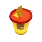 Контейнер для медицинских отходов Afacan Plastik 7 л, желтый - изображение 4